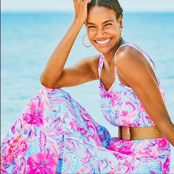 Lilly Pulitzer Colorful Lizette Maxi 